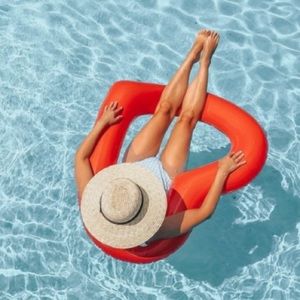 NWT Ban.do Jumbo Red Inflatable Heart